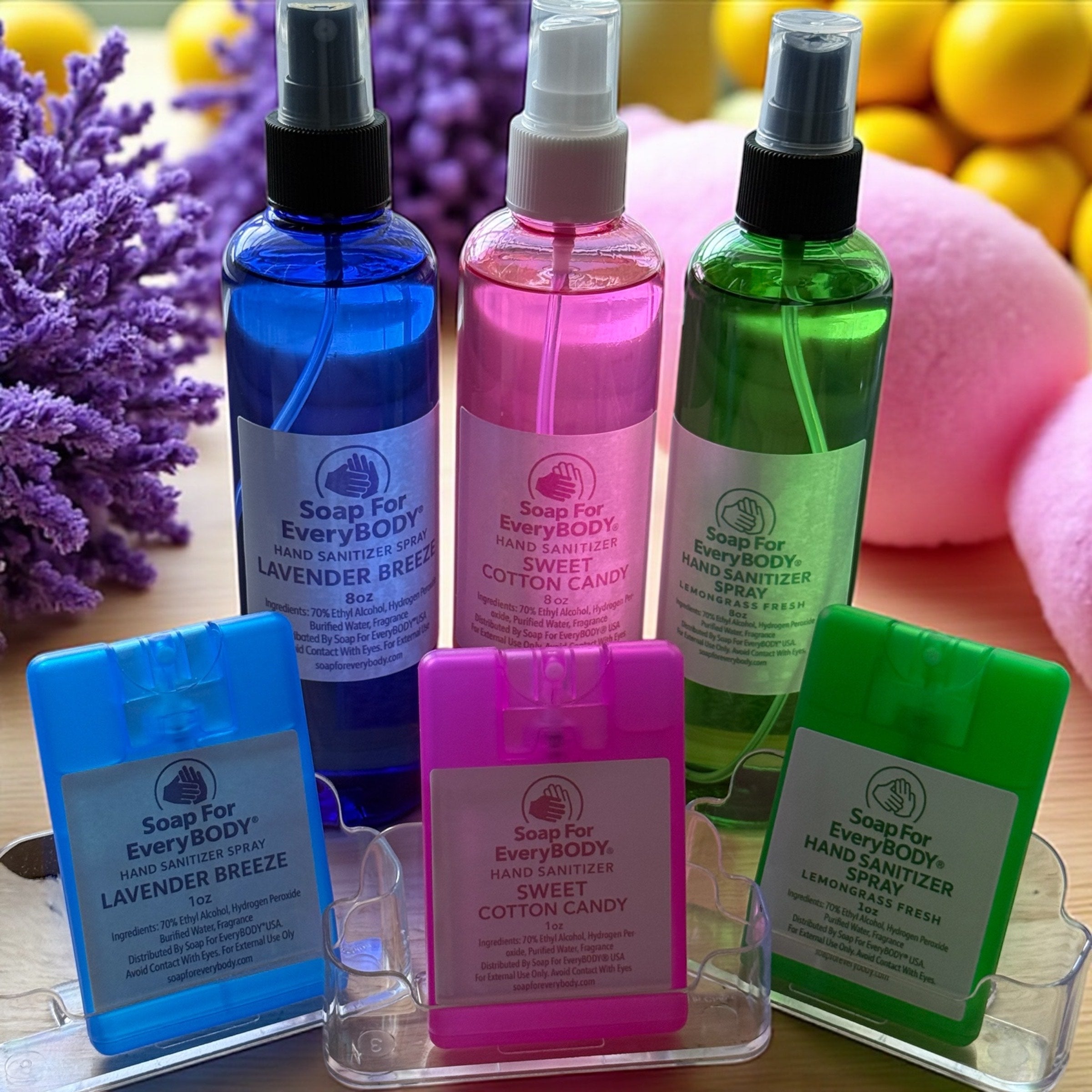 Gentle & Effective Hand Sanitizers