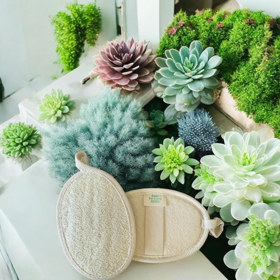 Handheld Loofah Pad