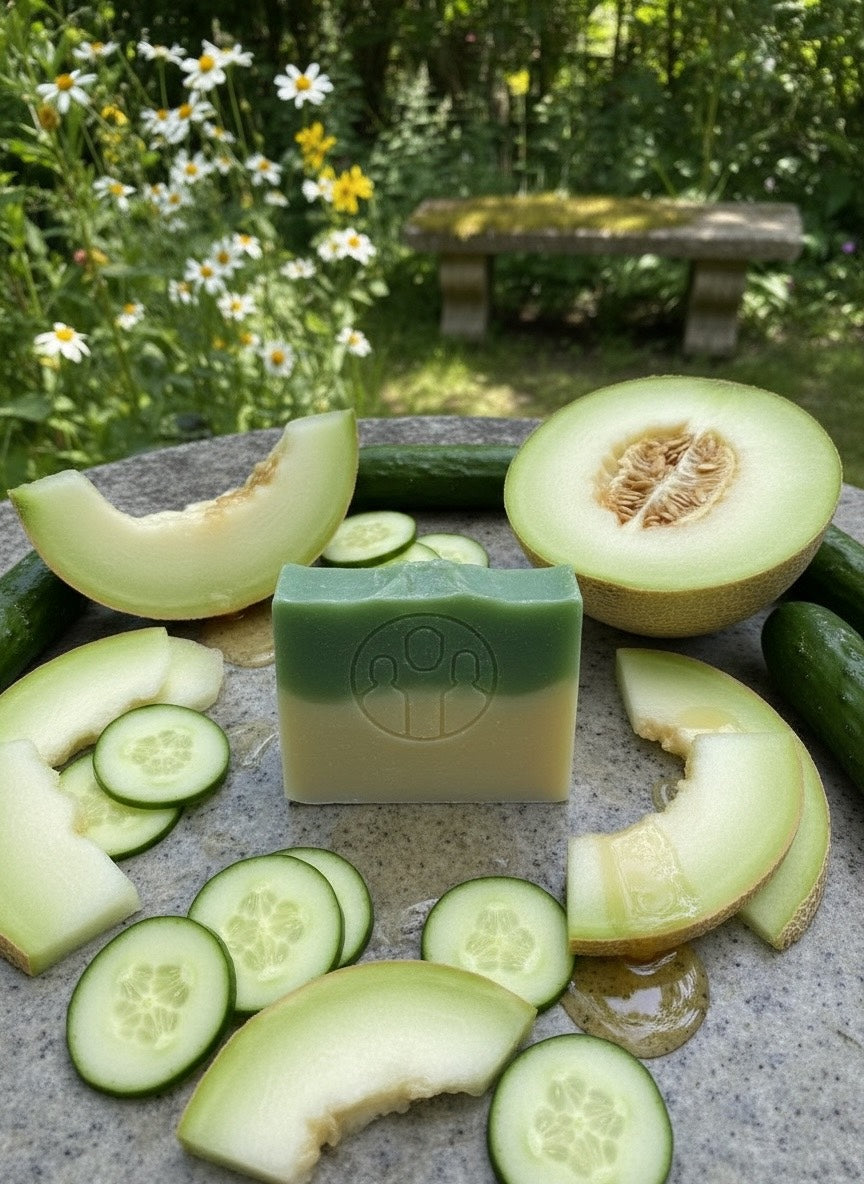 Cucumber Melon Soap Bar · 4.5oz