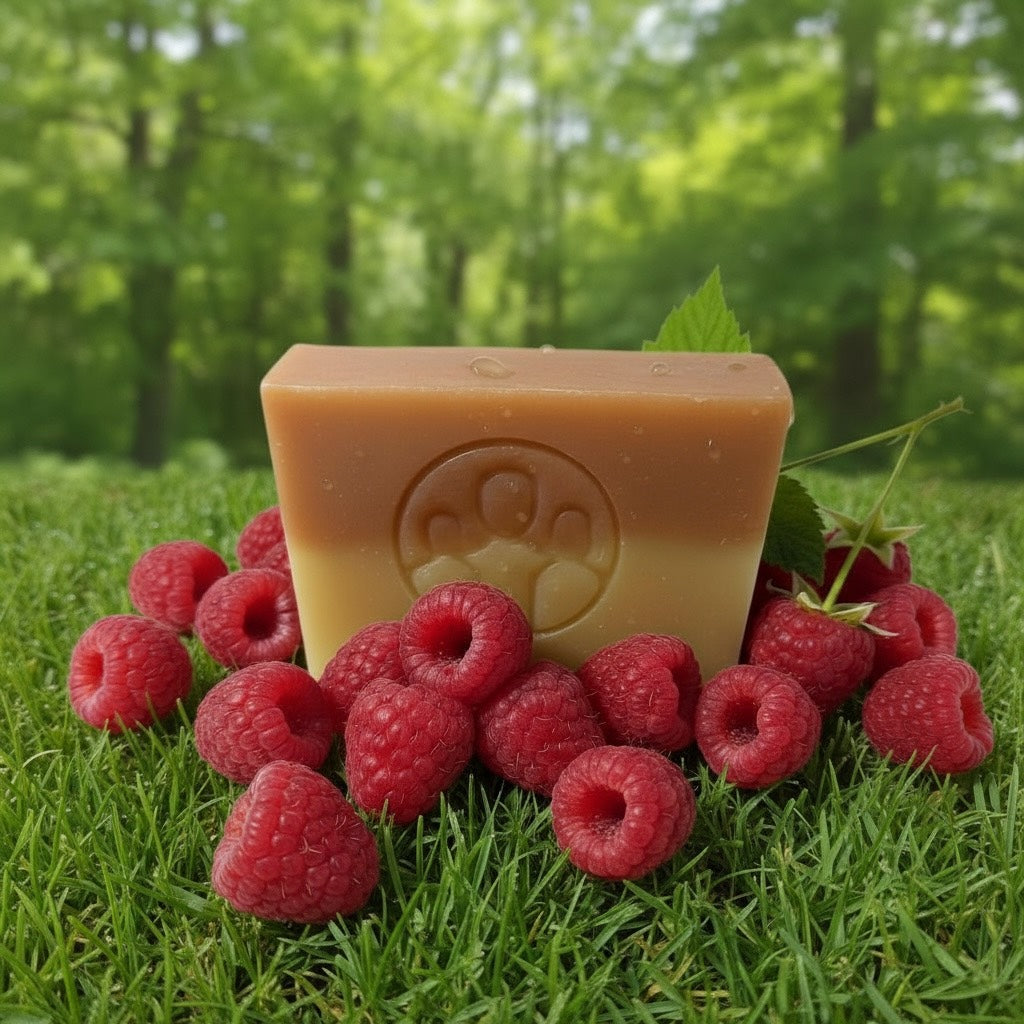 Raspberries & Cream Soap Bar · 3 oz