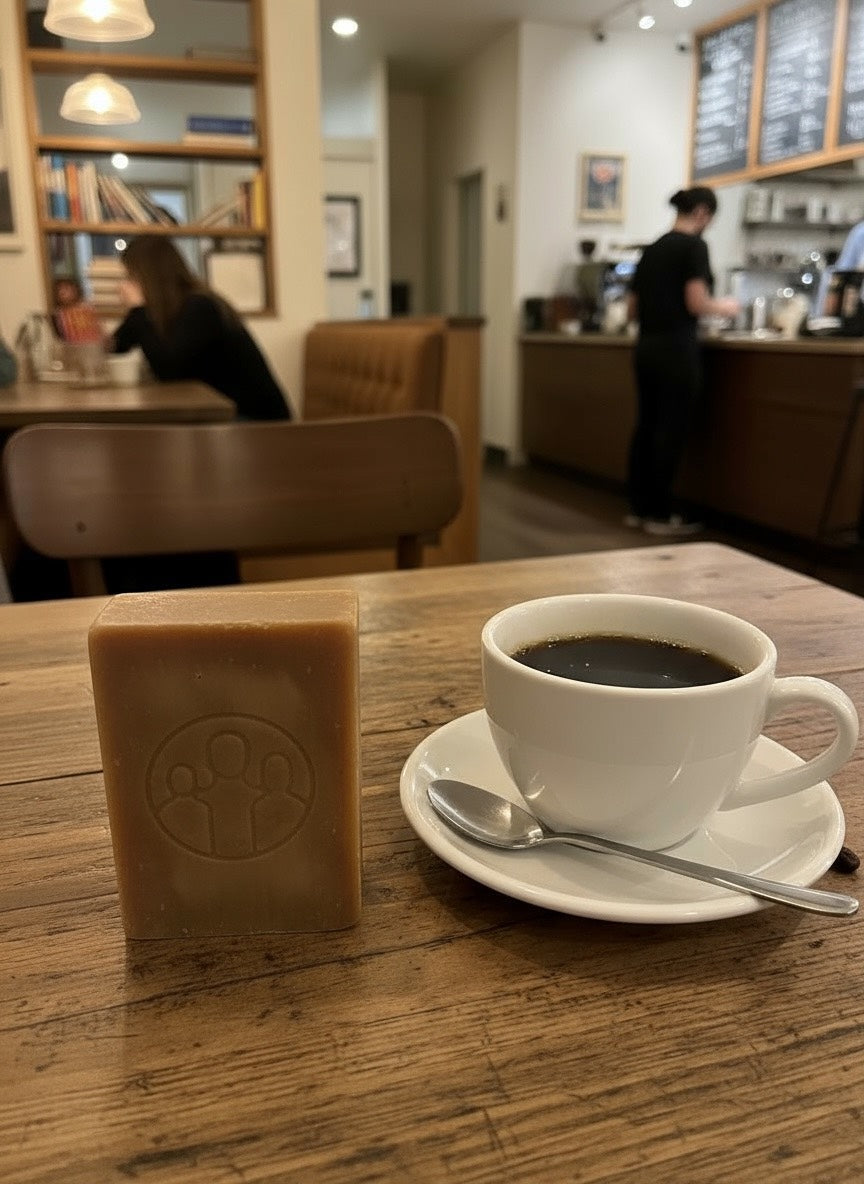 Fresh Brewed Coffee Soap Bar