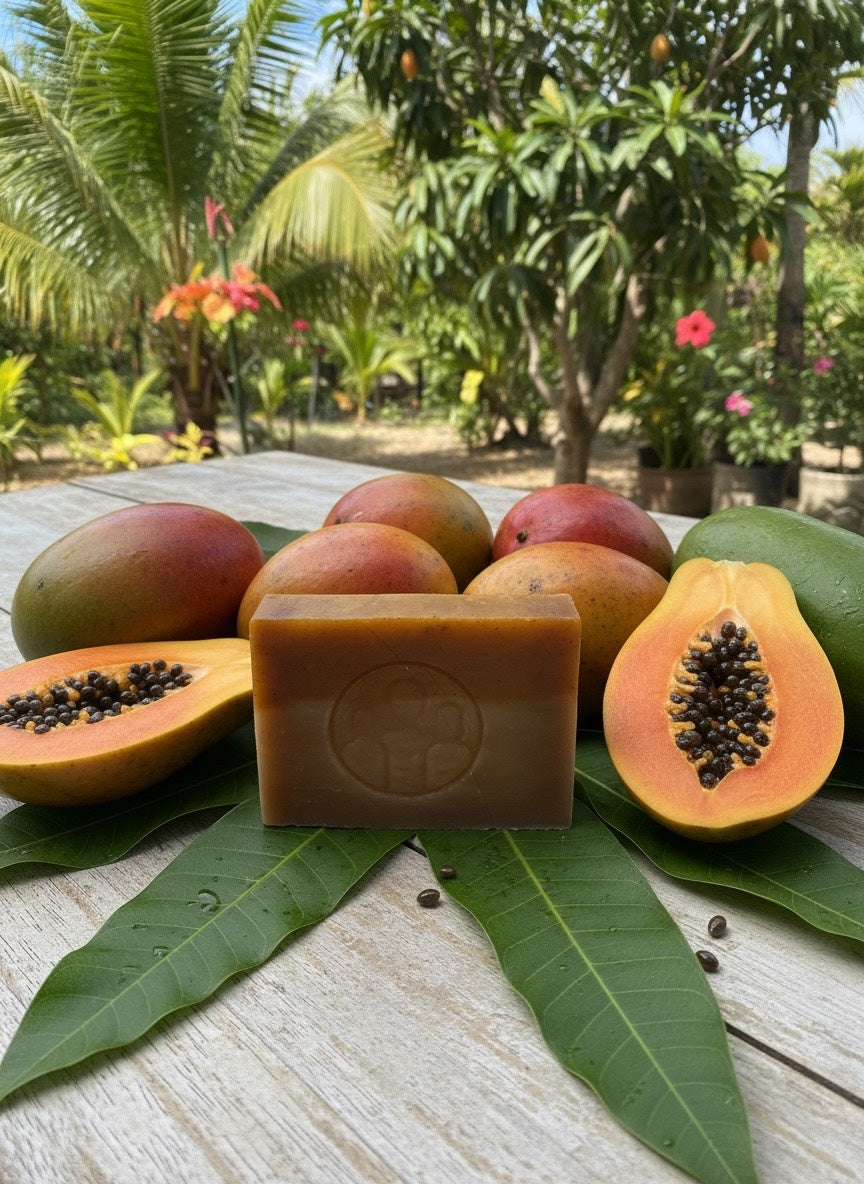 Mango Papaya Aloe Soap Bar