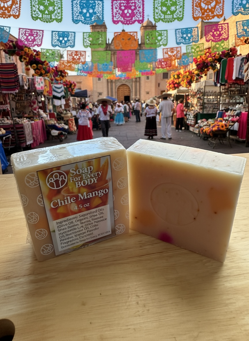 Chile Mango Soap Bar · 4.5 oz