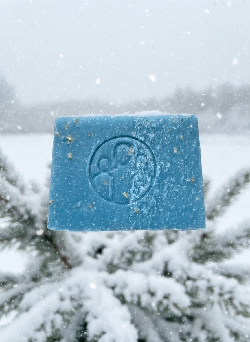 Snowflakes Soap Bar · 4.5 oz