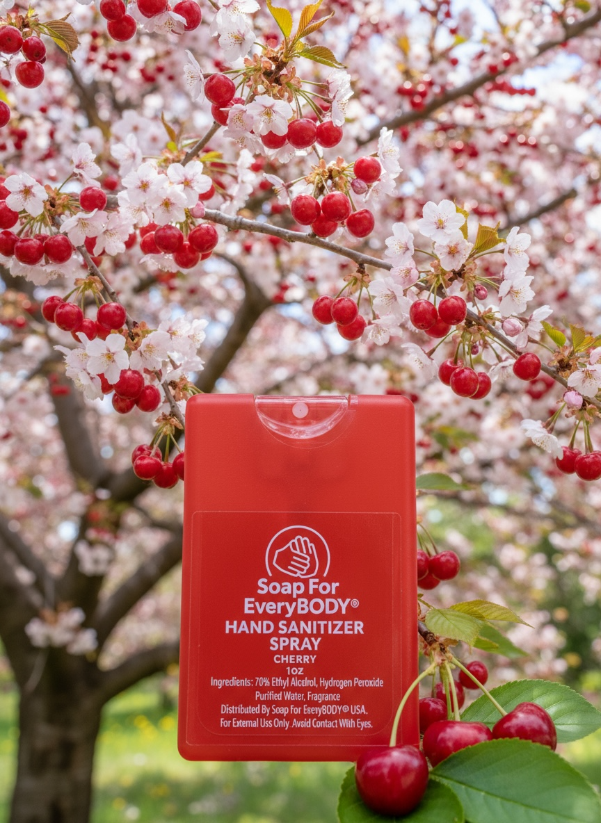 Cherry Hand Sanitizer · 1 oz