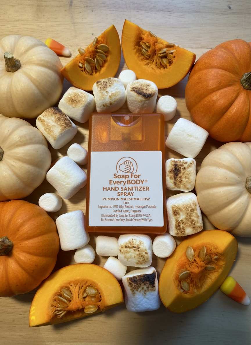 Pumpkin Marshmallow Hand Sanitizer Spray · 1 oz