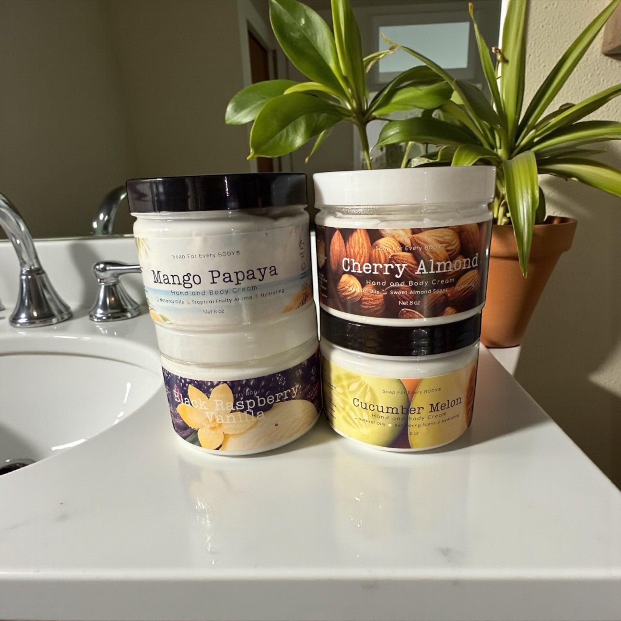 Hand & Body Cream · Cherry Almond · 8oz