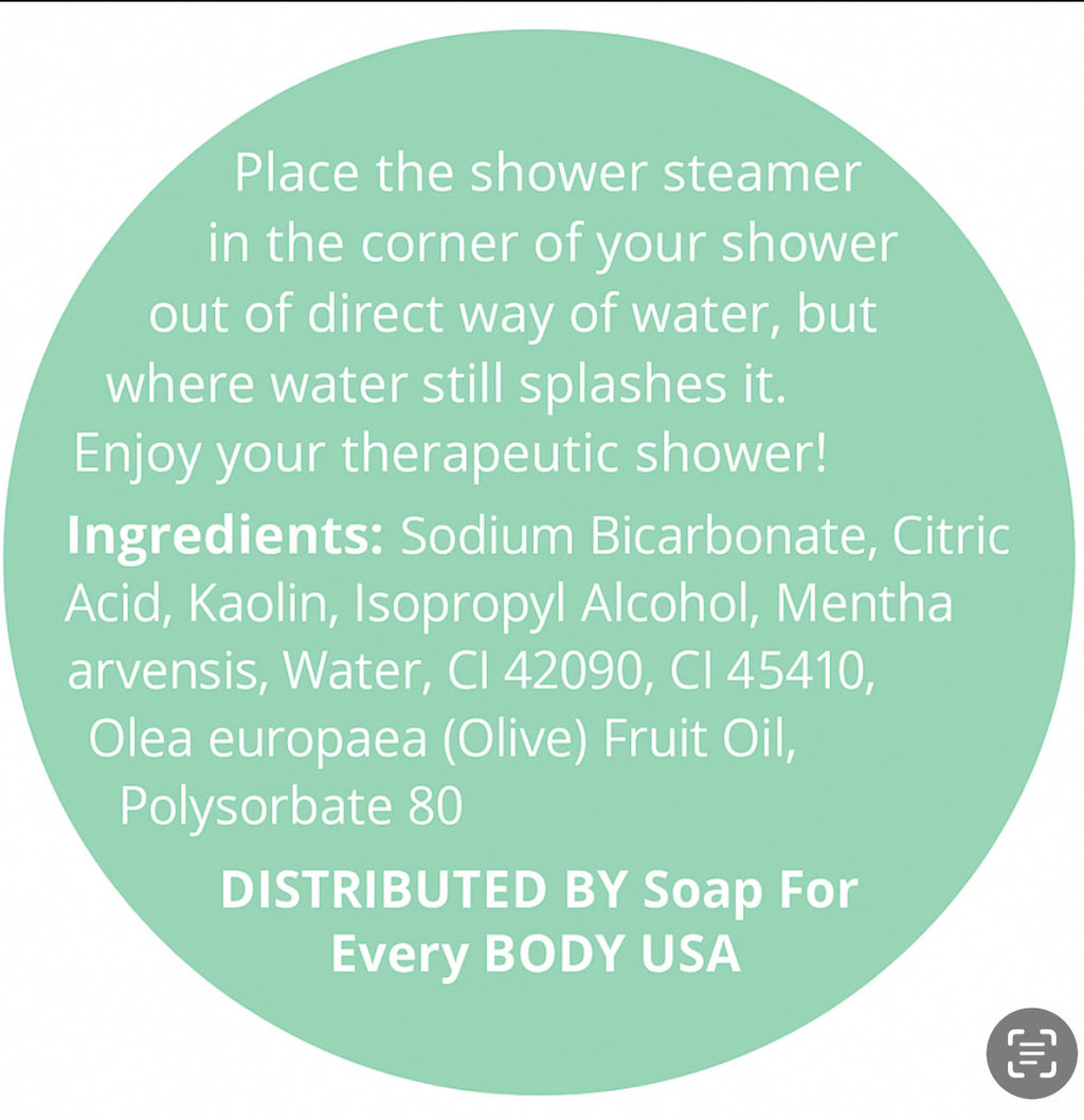 Shower Steamer · Eucalyptus Fresh · 3.5oz