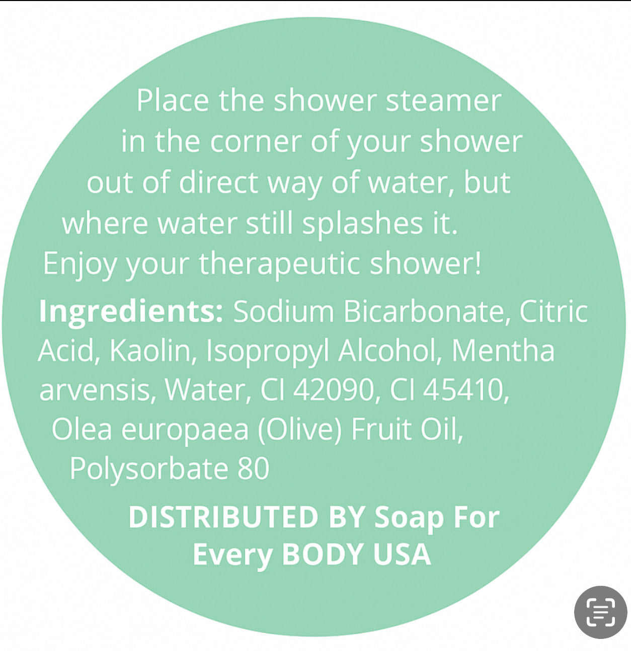Shower Steamer · Eucalyptus Fresh · 3.5oz