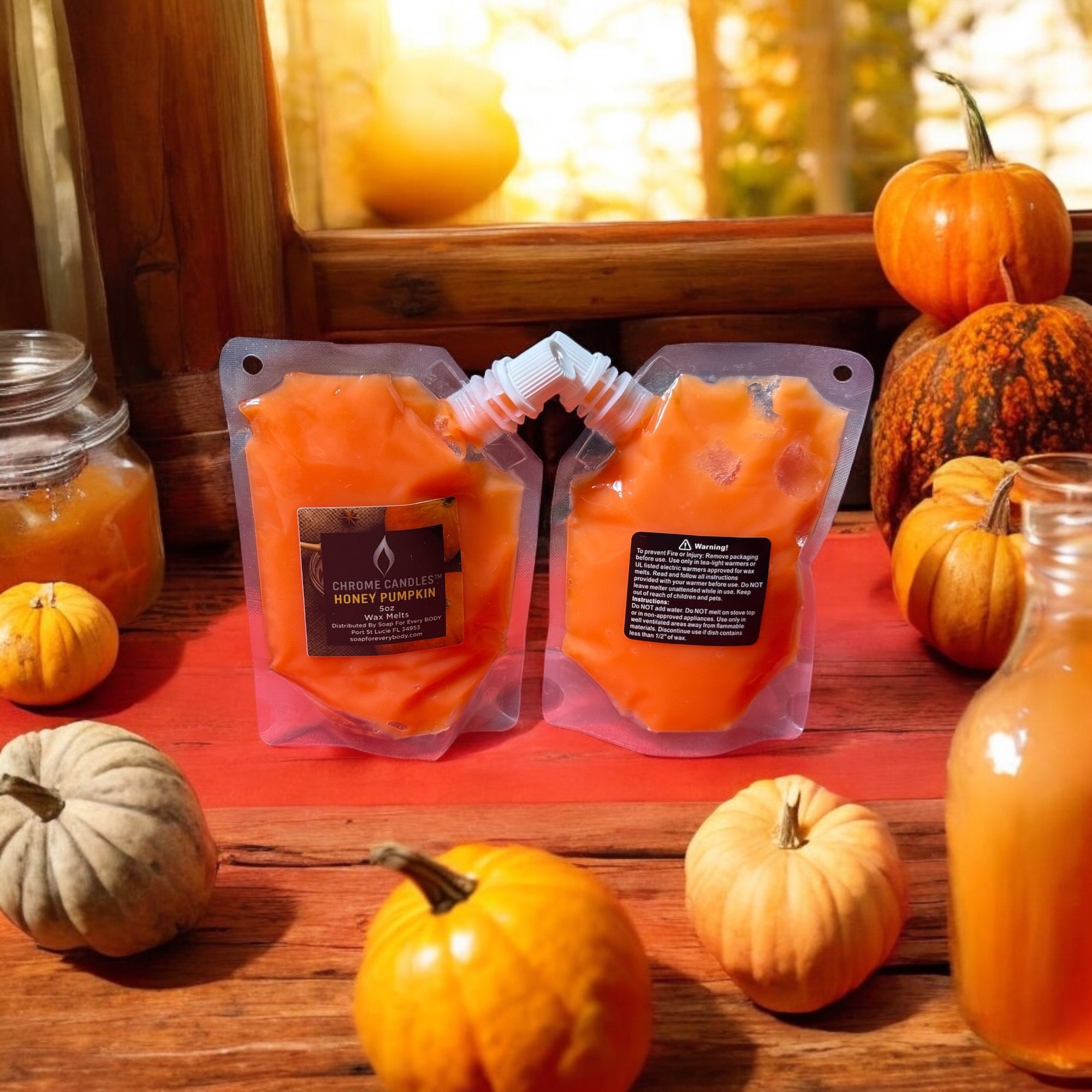 Honey Pumpkin Soy Wax Melts · 5oz Pouch