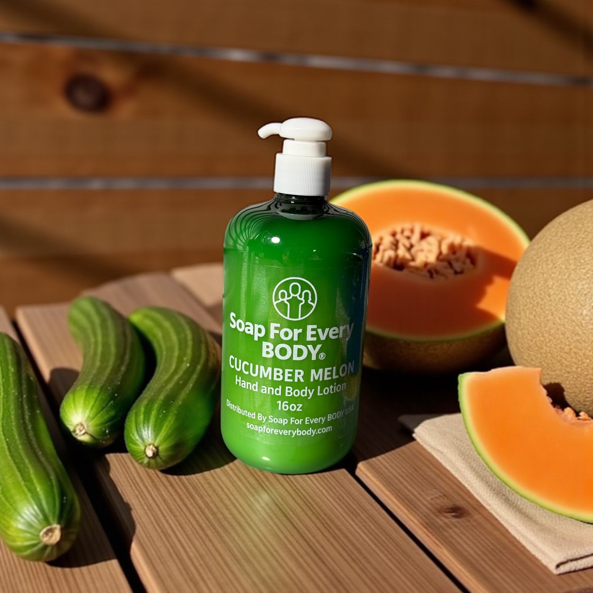 Cucumber Melon Hand & Body Lotion · 16oz