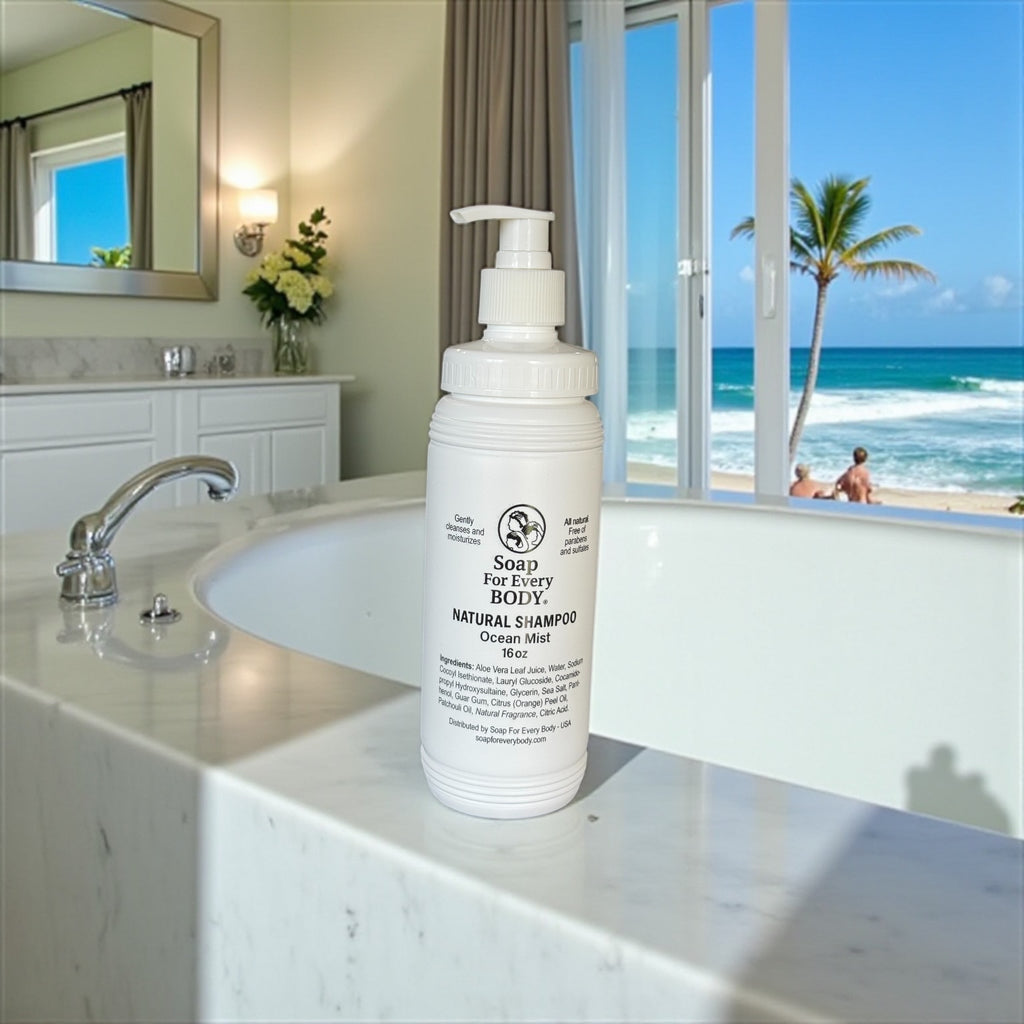 Ocean Mist Natural Shampoo · 16oz