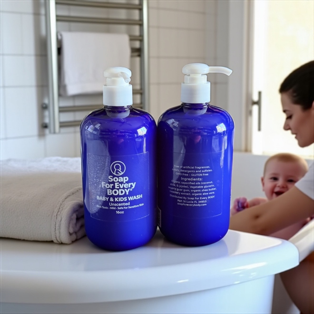 All Natural Baby & Kids Wash · 16 oz