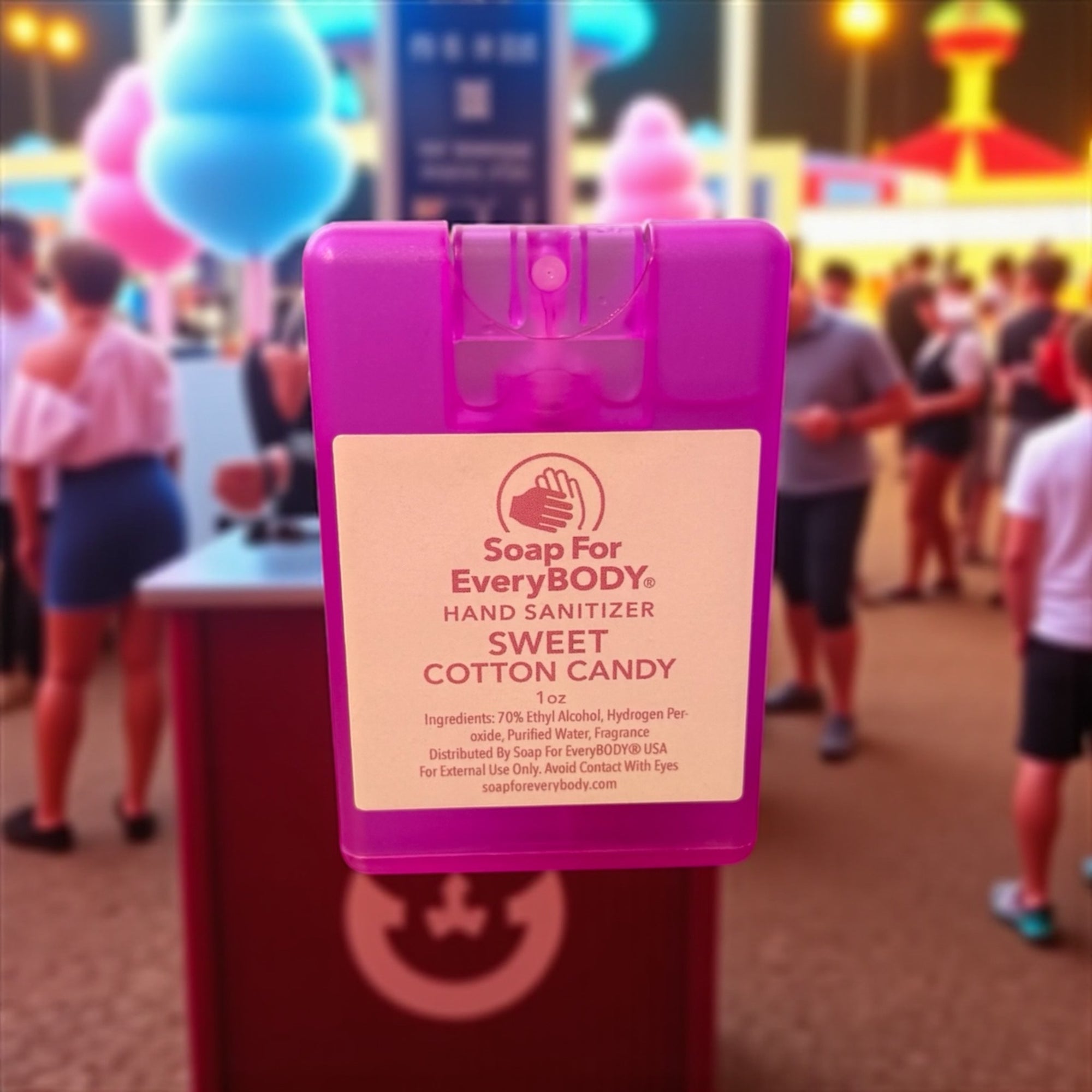 Sweet Cotton Candy Pocket Spray Hand Sanitizer · 1oz