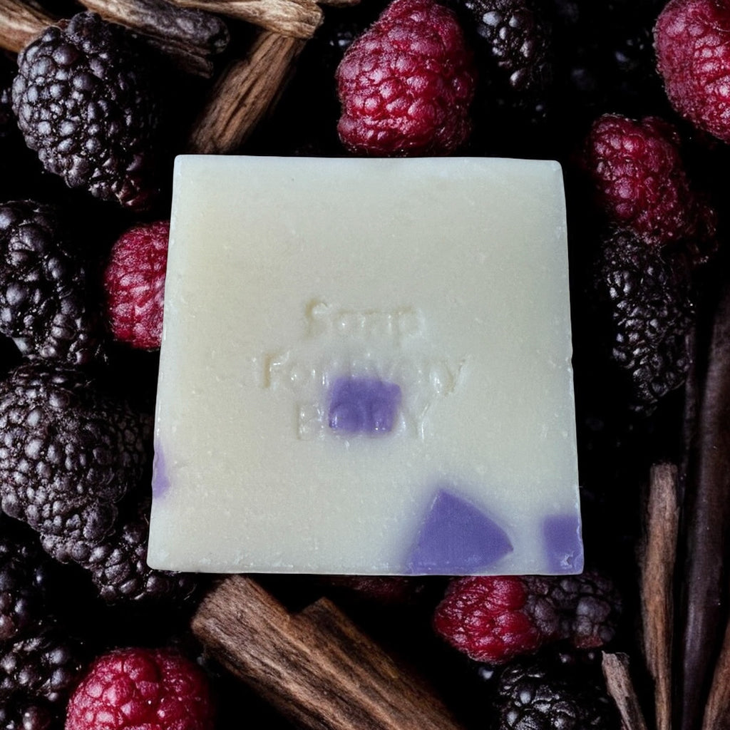 Black Raspberry Vanilla Soap Bar · 4.5oz
