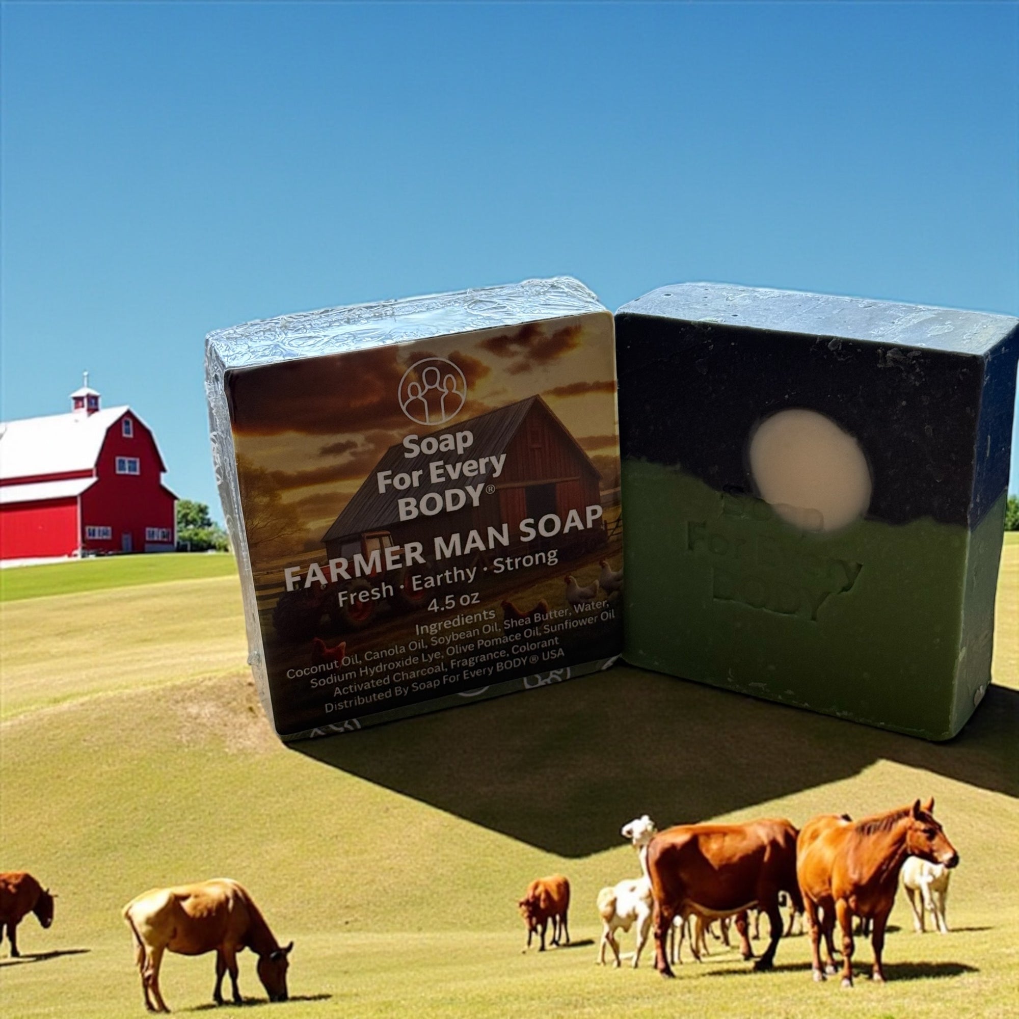 Farmer Man Soap · 4.5oz