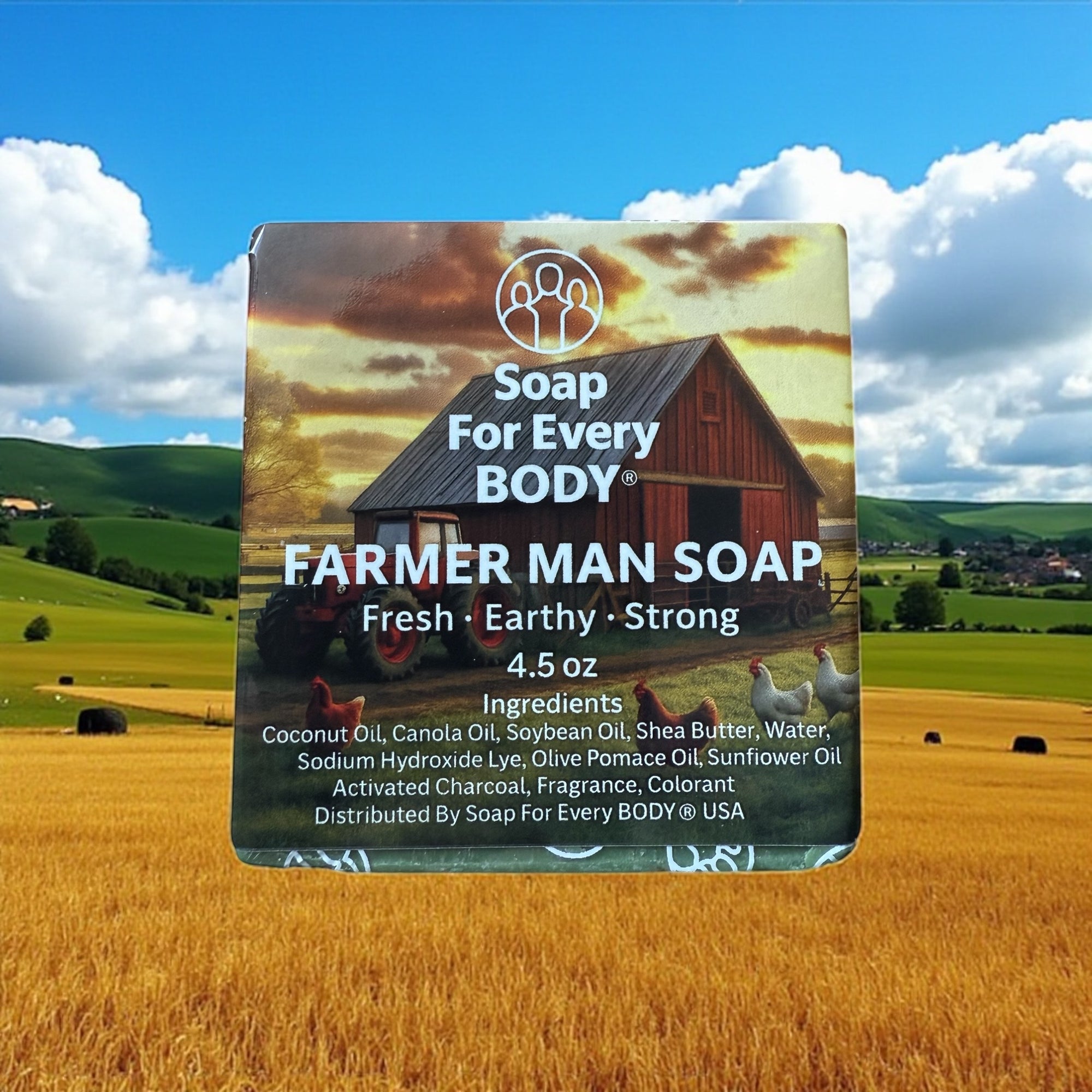 Farmer Man Soap · 4.5oz