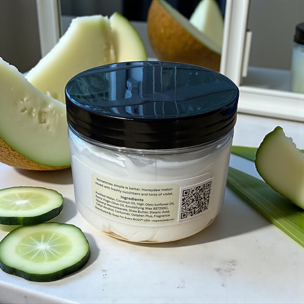 Hand & Body Cream · Cucumber Melon · 8oz