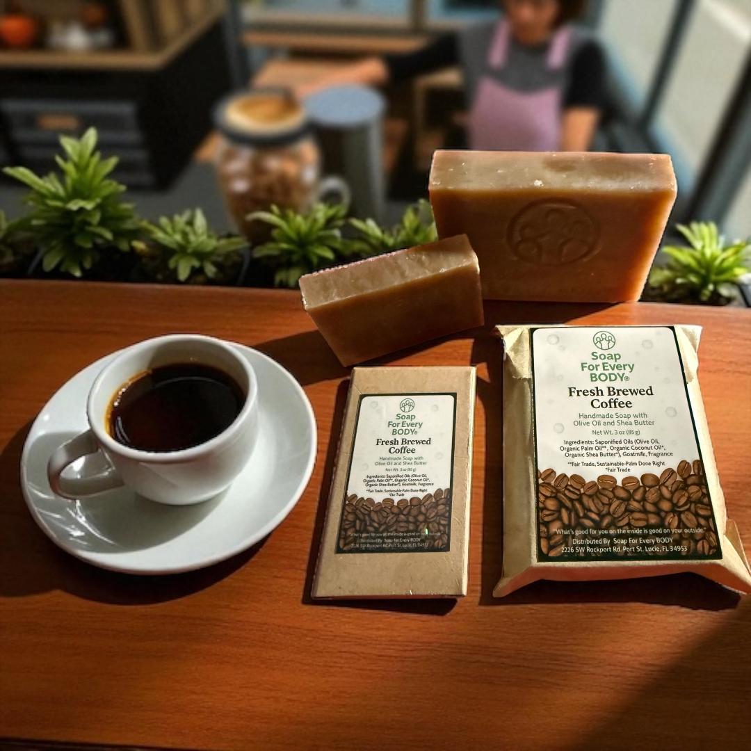 Fresh Brewed Coffee Soap Bar