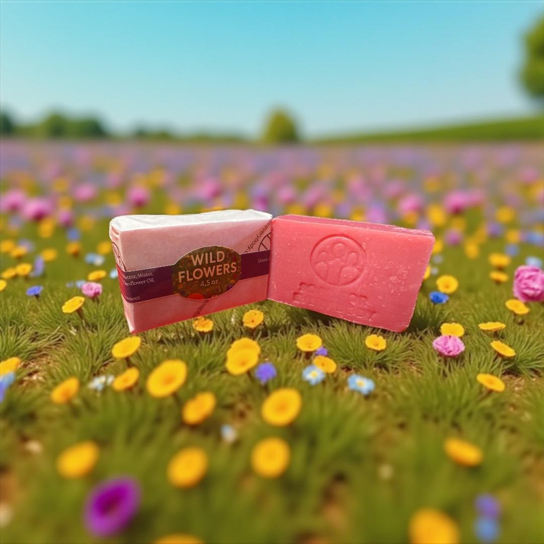 Wildflower Soap Bar · 4.5oz