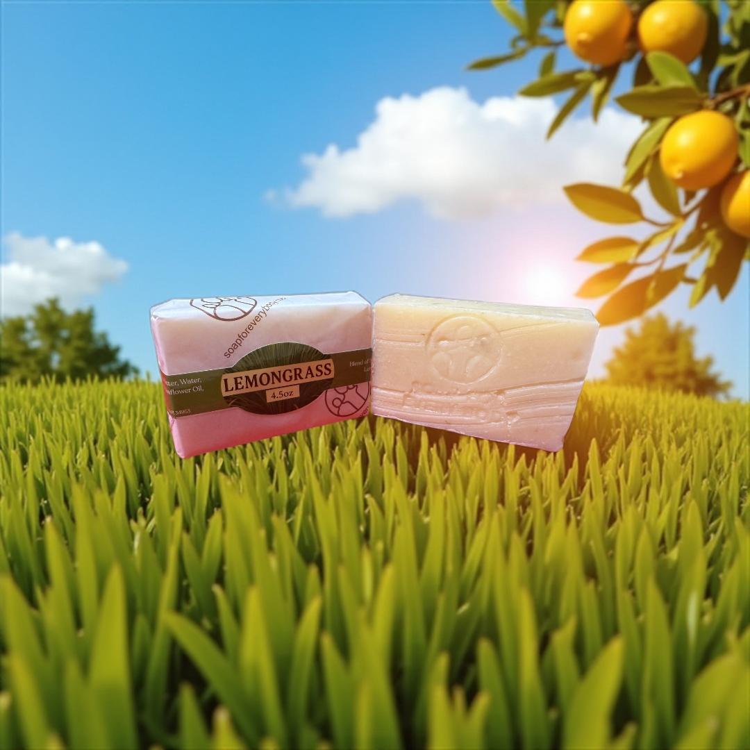 Lemongrass Soap Bar · 4.5oz