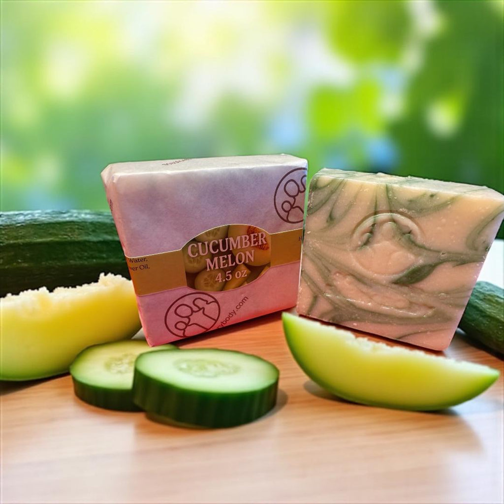 Cucumber Melon Soap Bar · 4.5oz