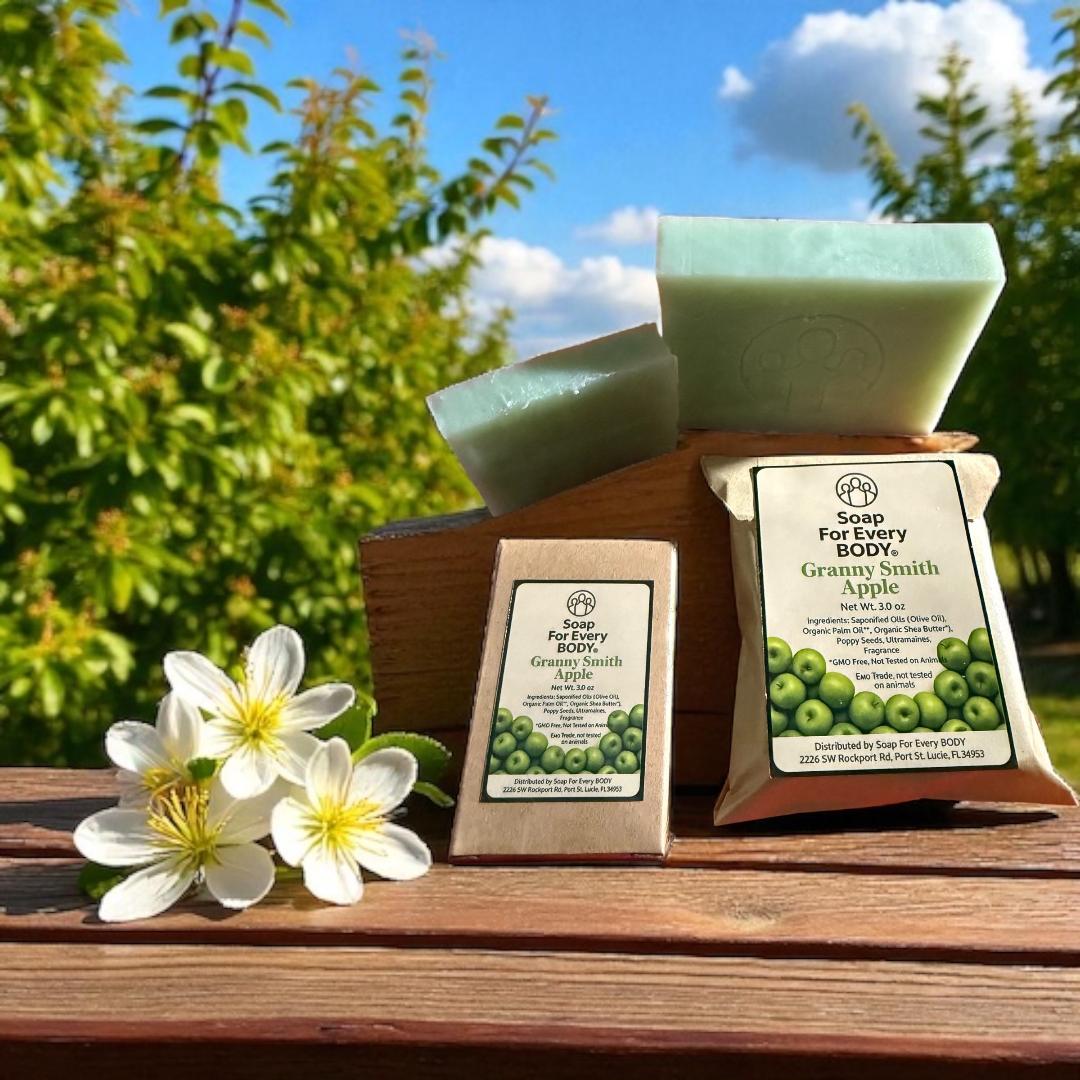 Granny Smith Apple Soap Bar