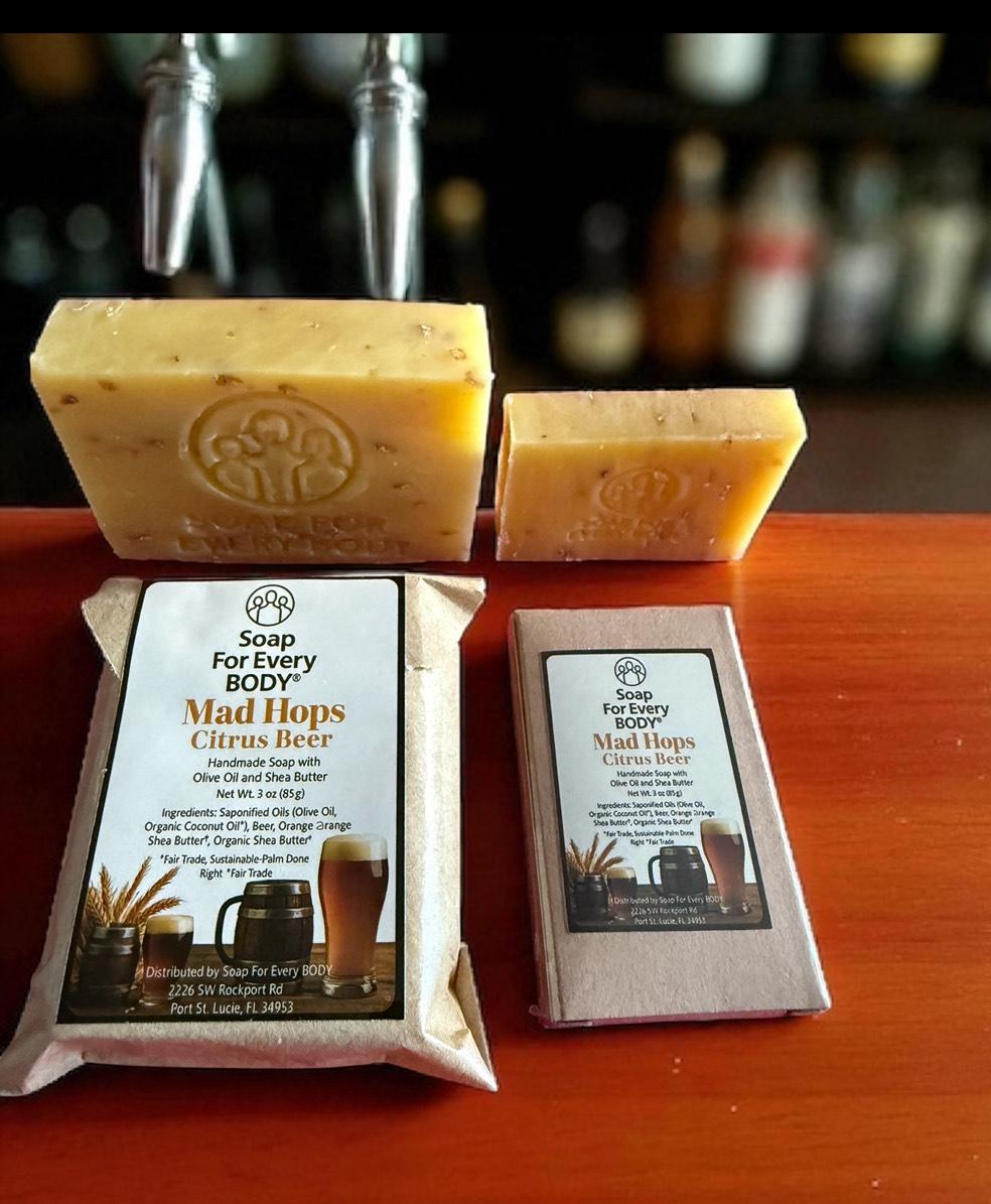 Mad Hops Citrus Beer Soap Bar