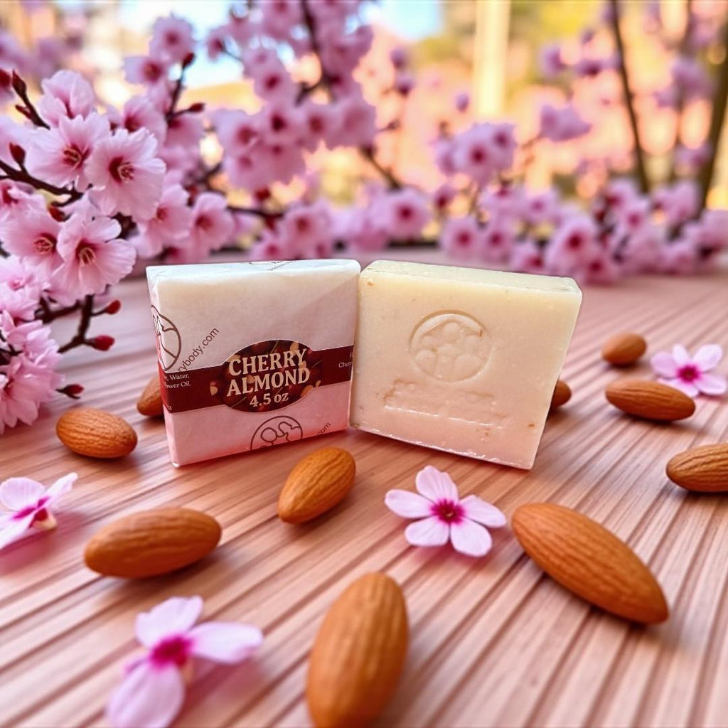 Cherry Almond Soap Bar · 4.5oz