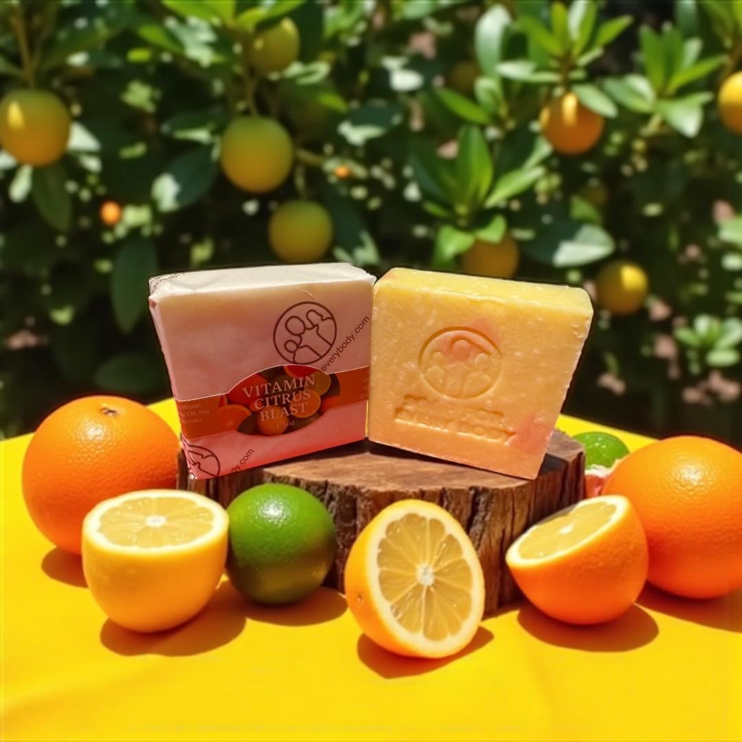 Vitamin Citrus Blast Soap Bar · 4.5oz