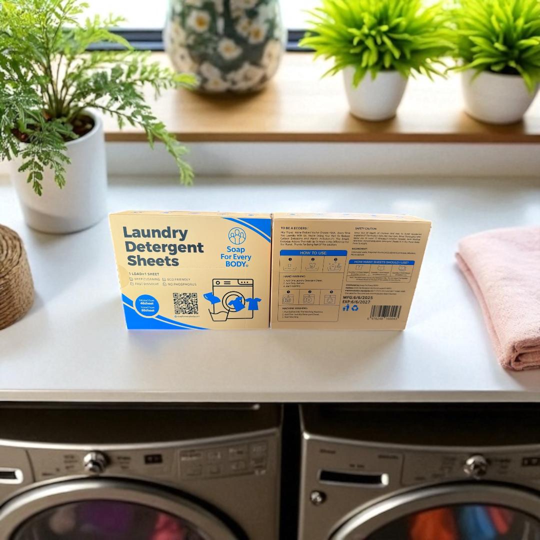 Laundry Detergent Sheets · 80 Loads