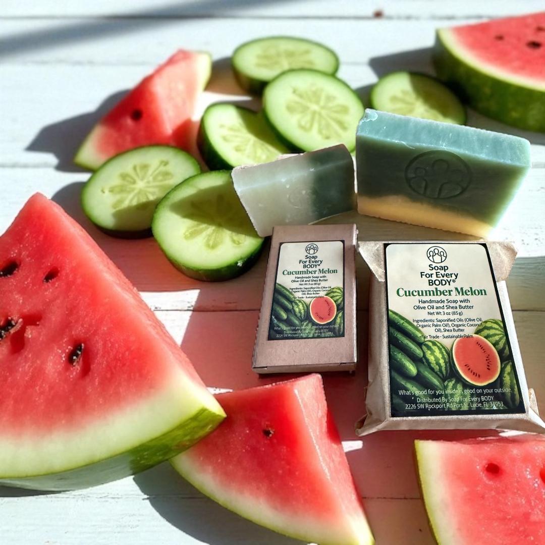 Cucumber Melon Soap Bar