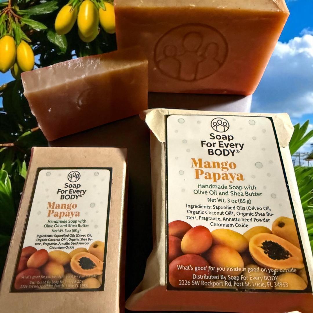 Mango Papaya Aloe Soap Bar